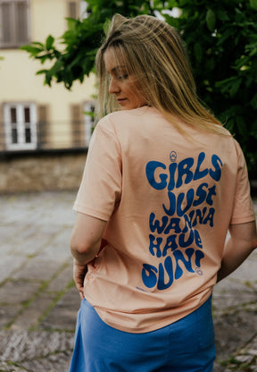 GIRLS & THE SUN Shirt Fraiche Peche