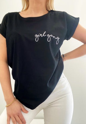 GIRLGANG Shirt Black