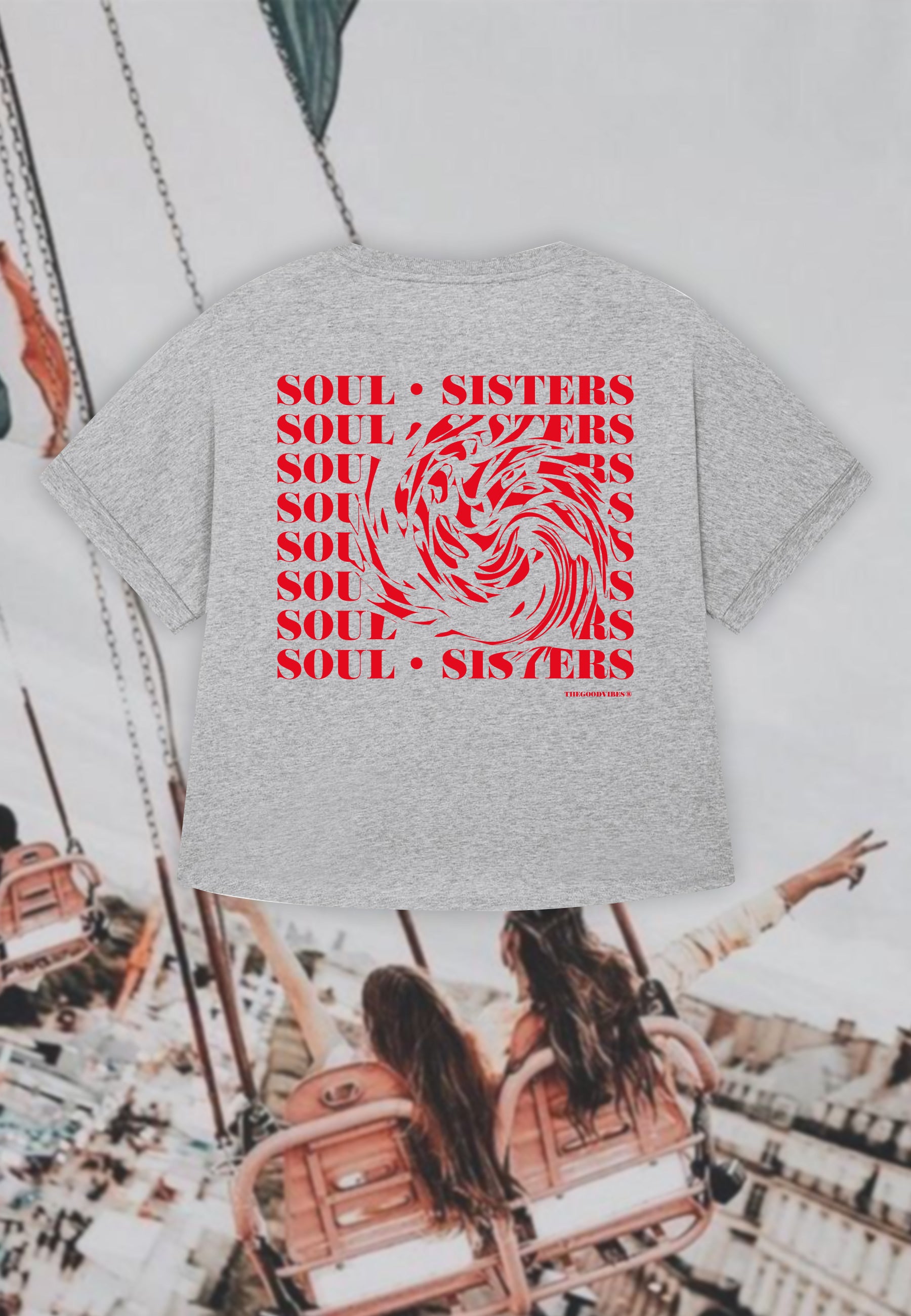 SOULSISTERS Shirt Heather Grey