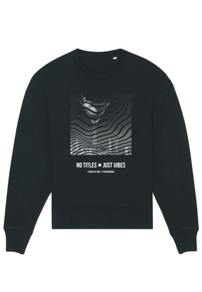 JUST VIBES Sweater Black