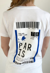 TICKET TO PARIS Shirt White